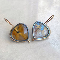 Star Rutilated Quartz Earrings